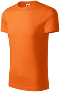 Pánské triko, organická bavlna, oranžová