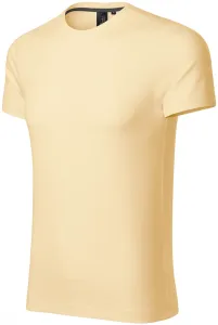 Pánské triko ozdobené, vanilková #3484082