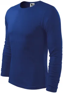 Pánské triko s dlouhým rukávem, kráľovská modrá
