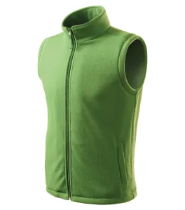 MALFINI Fleecová vesta Next - Trávově zelená | S