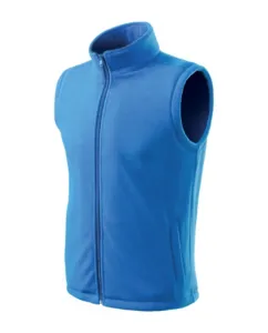 MALFINI Fleecová vesta Next - Azurově modrá | XL
