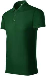 MALFINI Pique pánská polokošile Joy - Lahvově zelená | L