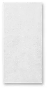MALFINI Osuška bez bordury Terry Bath Towel - Bílá | 70 x 140 cm