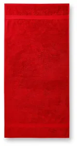 Malfini Terry Towel bavlněný ručník 50x100cm, červený