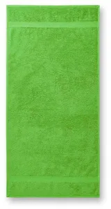 Bavlněný ručník hrubší, jablkově zelená, 50x100cm