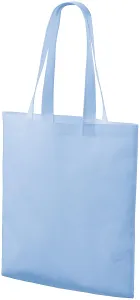 Nákupní taška středně velká, nebeská modrá, uni