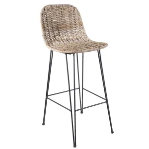 Ratanová barová stolička - 40 * 40 * 93 cm 5Y0409