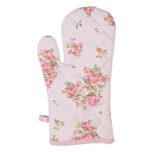 Bavlněná dětská chňapka - rukavice s květy růže Sweet Roses - 12*21cm SWR44K