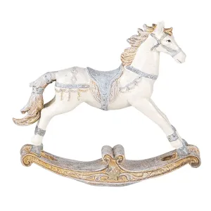Dekorativní soška houpacího koníka - 16*4*14 cm 6PR4657