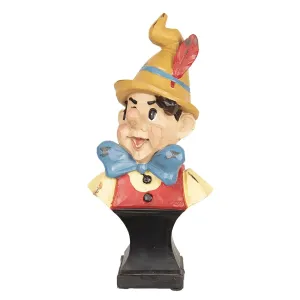 Dekorativní soška Pinocchio - 11*8*24 cm 6PR2449