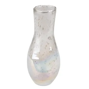 Skleněná transparentní váza Milia - Ø 6*13 cm 6GL4301
