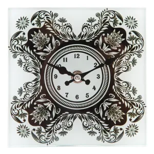 Stolní hodiny ornament - 15*4*15 cm 6KL0390