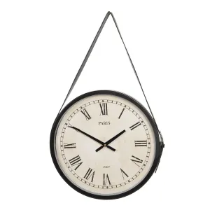 Závěsné vintage hodiny Paris 1907 - 42*4 cm 6KL0697