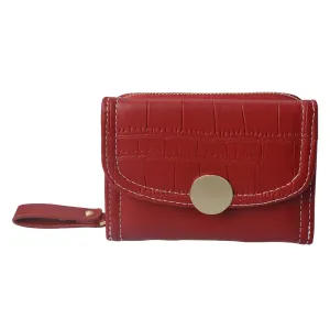 Multifunkční malá červená peněženka - 11*9 cm JZWA0166R