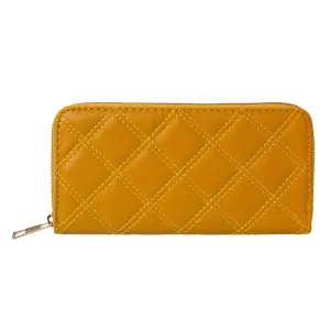 Středně velká tmavě žlutá peněženka - 19*9 cm JZWA0175Y