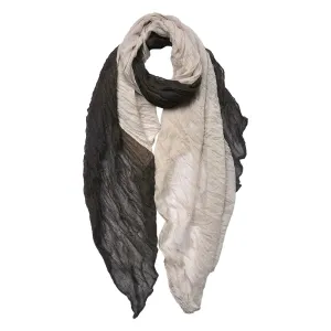 Hnědo-béžový dámský šátek- 90*180 cm JZSC0758