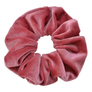 Růžová sametová gumička - Ø 10*2 cm MLHCD0160P