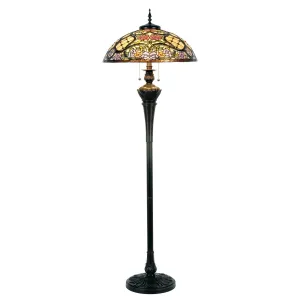 Stojací lampa Tiffany - Ø 55*150 cm 3x E27 / Max 60W 5LL-5437