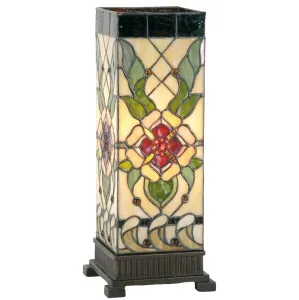 Stolní lampa Tiffany - 18*45 cm 1x E27 / Max 60W 5LL-9226