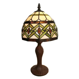 Stolní lampa Tiffany Adaliz - 21*21*33 cm 5LL-6027