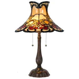 Stolní lampa Tiffany Hat - Ø 51*66 cm   5LL-5533