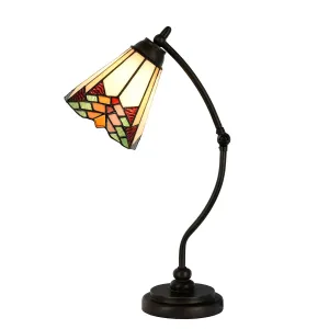 Stolní lampa Tiffany  Montaq -   Ø 26*50 cm 1x E14 / max 25w 5LL-5964