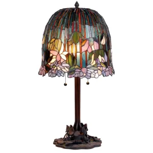 Stolní lampa Tiffany - Ø 37*68 cm 5LL-9935