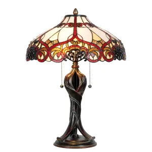 Stolní lampa Tiffany - Ø 41*56 cm  5LL-5583