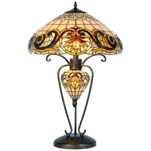 Stolní lampa Tiffany - Ø 46*76 cm 5LL-5475