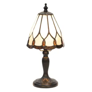 Stolní lampa Tiffany Odila - Ø 14*31 cm 5LL-5995
