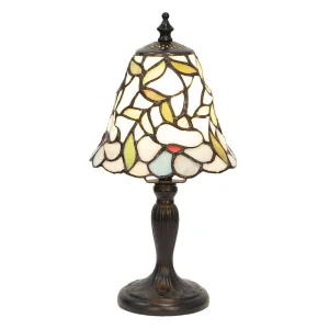 Stolní lampa Tiffany Paulette - Ø 16*31 cm 5LL-5997
