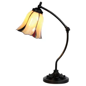 Stolní lampa Tiffany Veniq - Ø 15*46 cm 1x E14 / max 25w 5LL-5130