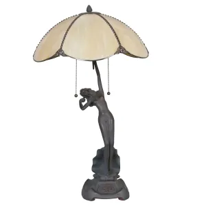 Stolní lampa Tiffany Woman -  Ø 41*70 cm 5LL-5719