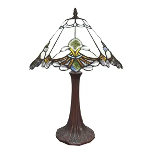 Stolní Tiffany lampa Janni II - Ø 31*43 cmE27/max 1*40W 5LL-6185