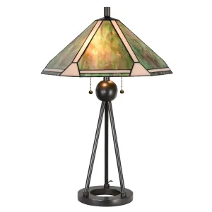 Stolní Tiffany lampa Laverna - Ø 50*73 cm  5LL-6165
