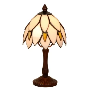 Stolní Tiffany lampa - Ø 18*34 cm  5LL-963