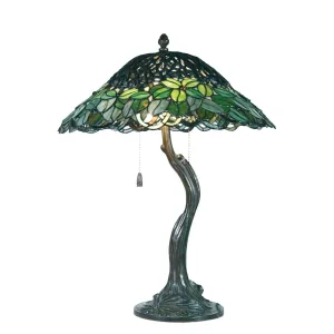 Stoní lampa Tiffany Tree 5LL-5386