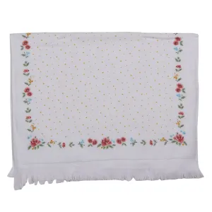 Kuchyňský froté ručník s květy Little Rose Collection - 40*66 cm CTLRC2