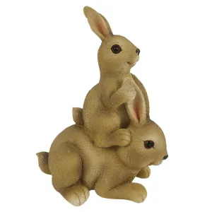 Velikonoční dekorace králíčků - 10*6*12 cm 6PR3282
