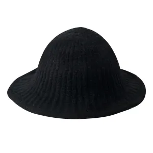 Černý zimní klobouk JZCA0018Z