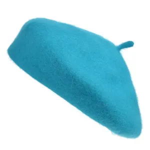 Modrý dětský baret MLLLHA0015