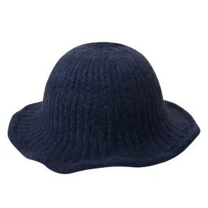 Tmavě modrý zimní klobouk  JZCA0018BL