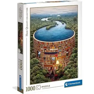 Clementoni Puzzle Přehrada z knih 1000 dílků