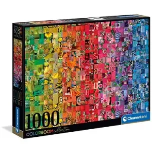 Puzzle 1000 collage - kolekce colorboom