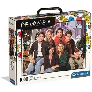 Puzzle 1000 dílků v kufříku - Přátelé