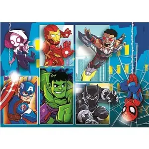 Clementoni Puzzle Superhrdinové Marvel 2x20 dílků