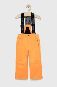 Dětské zimní sportovní kalhoty CMP oranžová barva #5870340