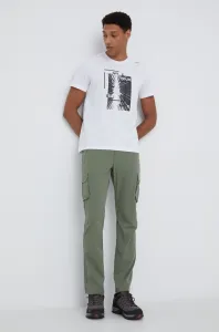 Outdoorové kalhoty CMP zelená barva #5088587