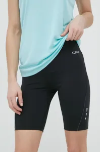Běžecké šortky CMP černá barva, medium waist #2005245