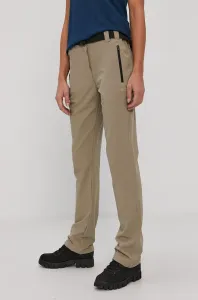Kalhoty CMP dámské, průhledná barva, jednoduché, high waist